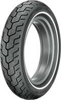 DUNLOP Tire - D402 - Rear - MU85B16 - Narrow Whitewall - 77H