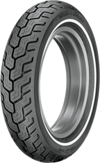 DUNLOP Tire - D402 - Rear - MU85B16 - Narrow Whitewall - 77H