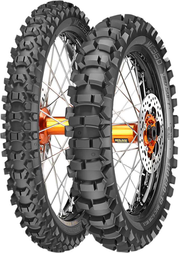 METZELER Tire - MC360™ Mid-Soft - Rear - 140/80-18 - 70M