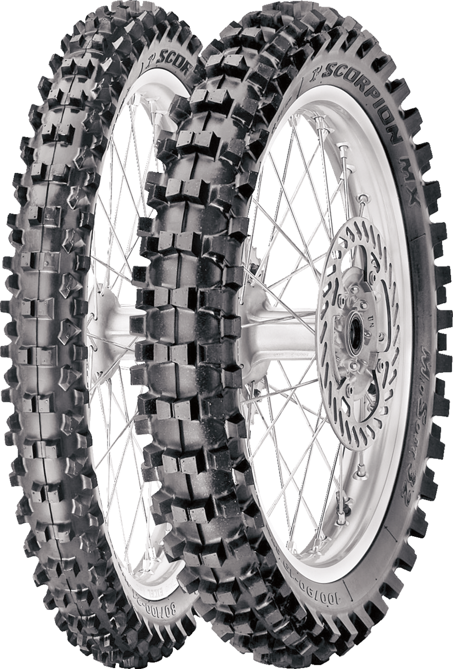 PIRELLI Tire - Scorpion™ XC Mid Soft - Rear - 110/100-18 - 64M
