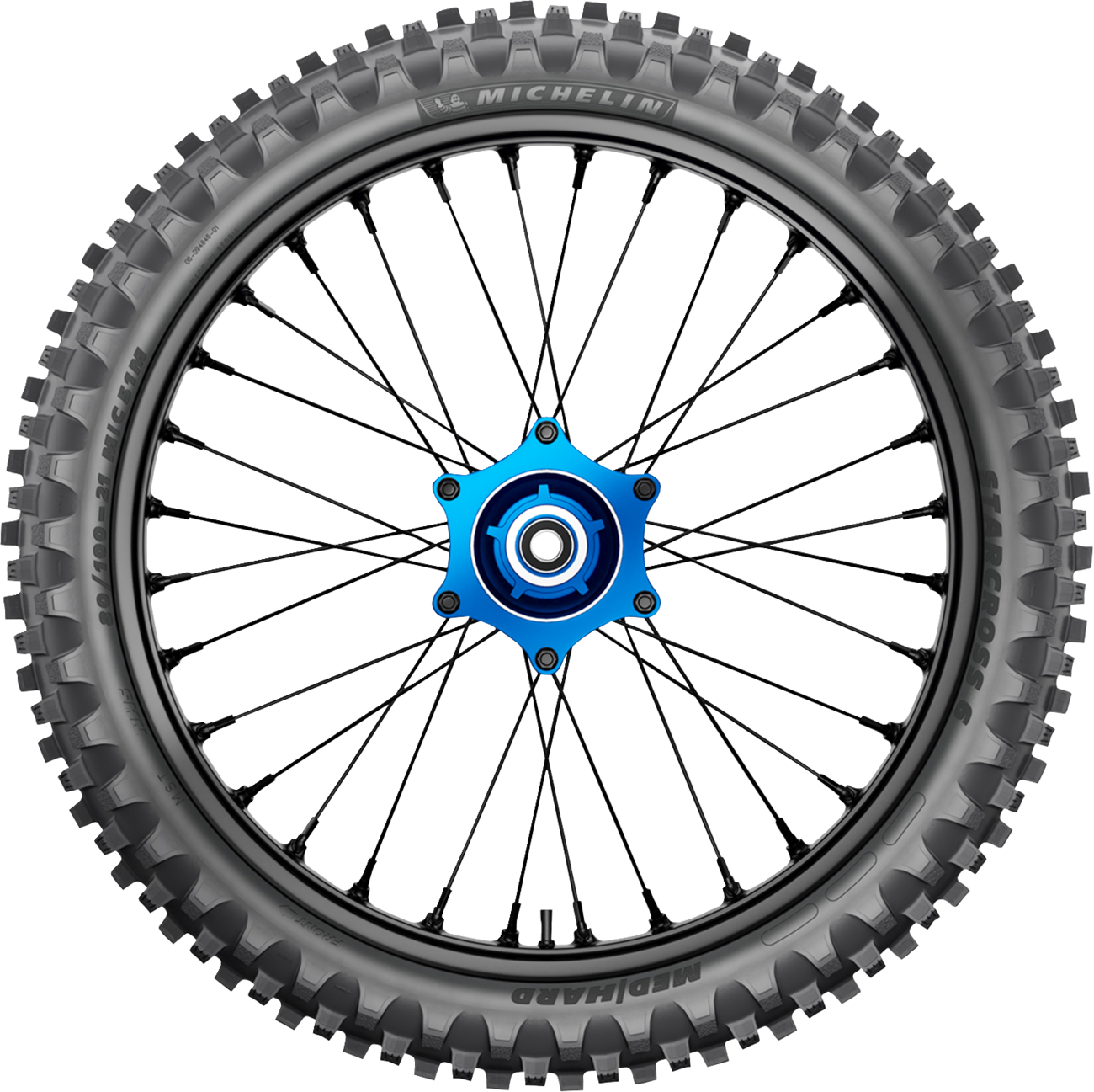 MICHELIN Tire - StarCross 6 Medium Hard - Front - 90/100-21 - 57M