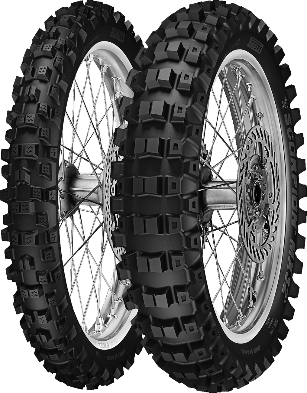 PIRELLI Tire - Scorpion™ MX32™ Mid Hard - Front - 80/100-21 - 51M
