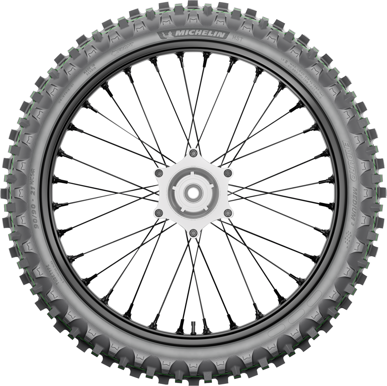MICHELIN Tire - Enduro Medium 2 - Front - 90/90-21 - 54R