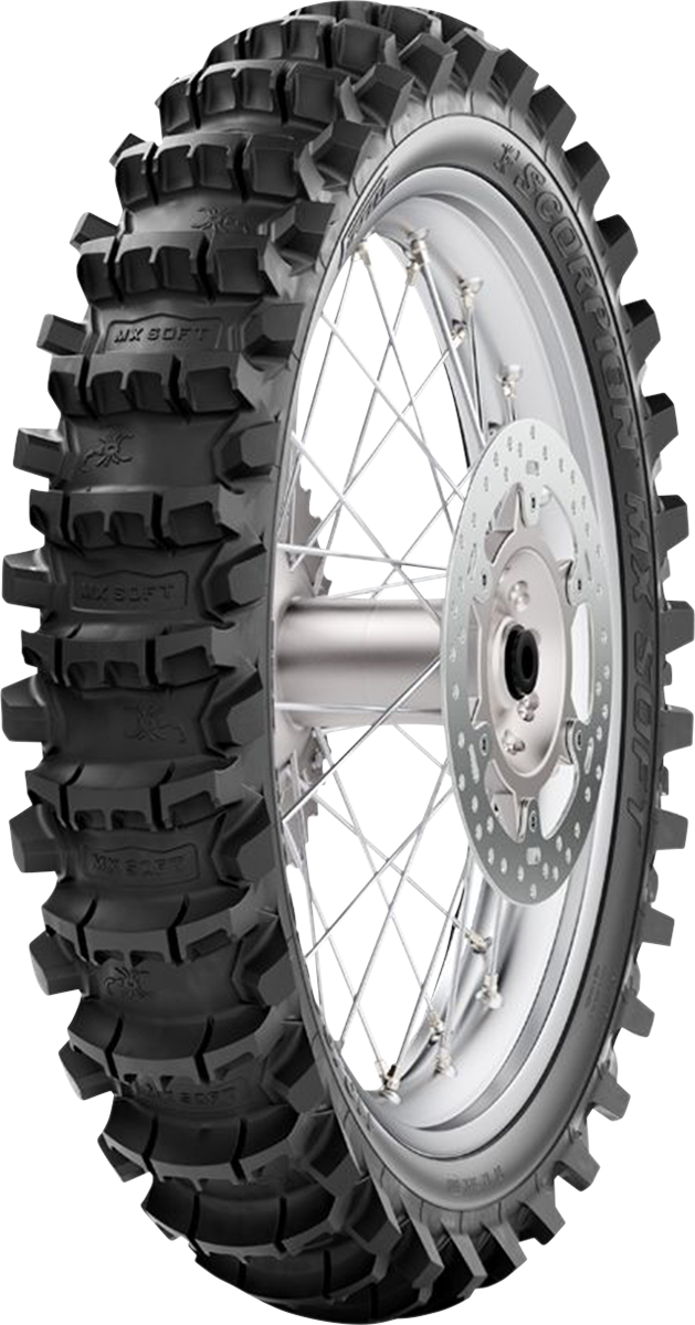 PIRELLI Tire - Scorpion™ MX Soft - Rear - 80/100-12 - 50M