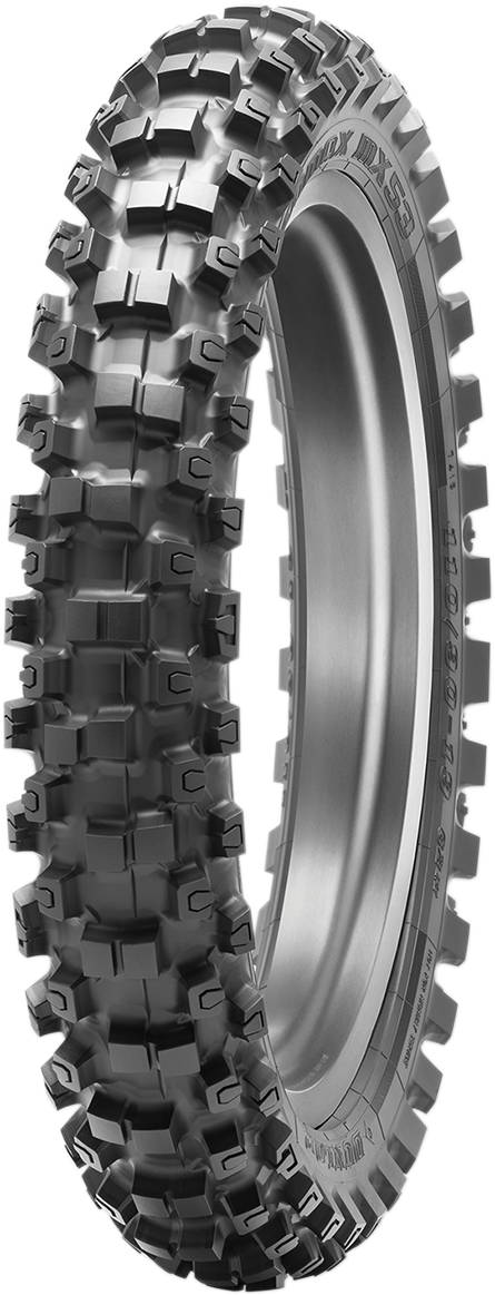 DUNLOP Tire - Geomax MX53 - Rear - 110/90-19 - 62M