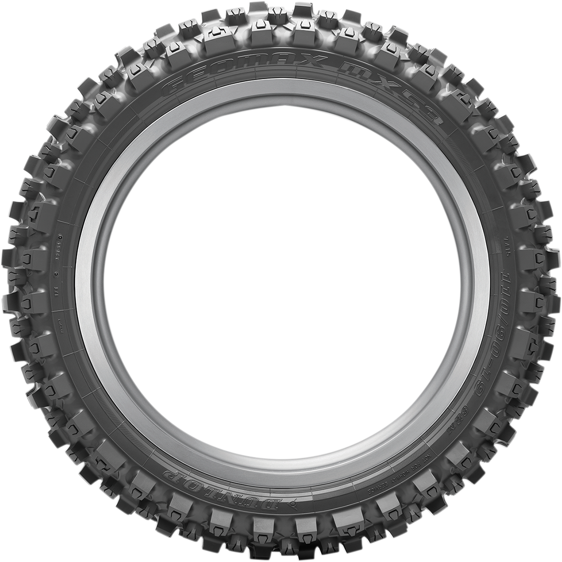 DUNLOP Tire - Geomax MX53 - Rear - 110/90-19 - 62M