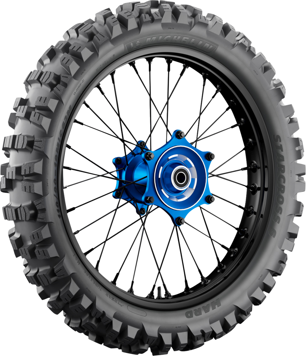 MICHELIN Tire - StarCross 6 Hard - Rear - 110/90-19 - 62M