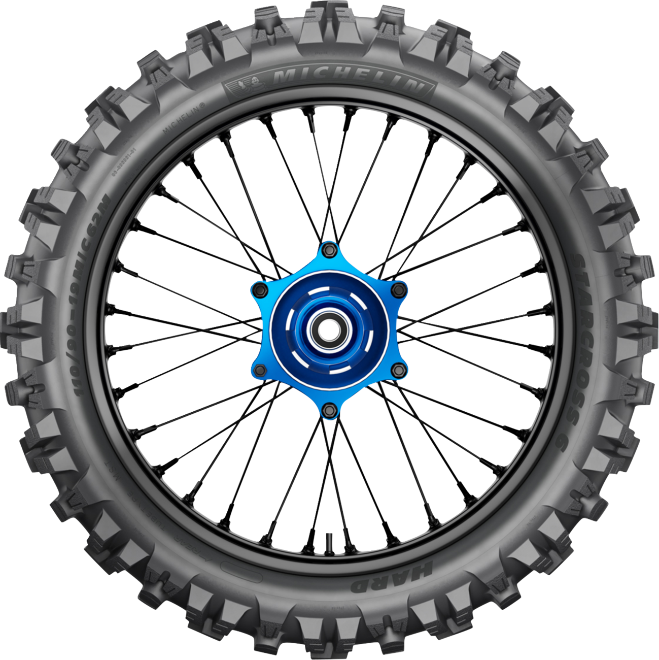 MICHELIN Tire - StarCross 6 Hard - Rear - 110/90-19 - 62M
