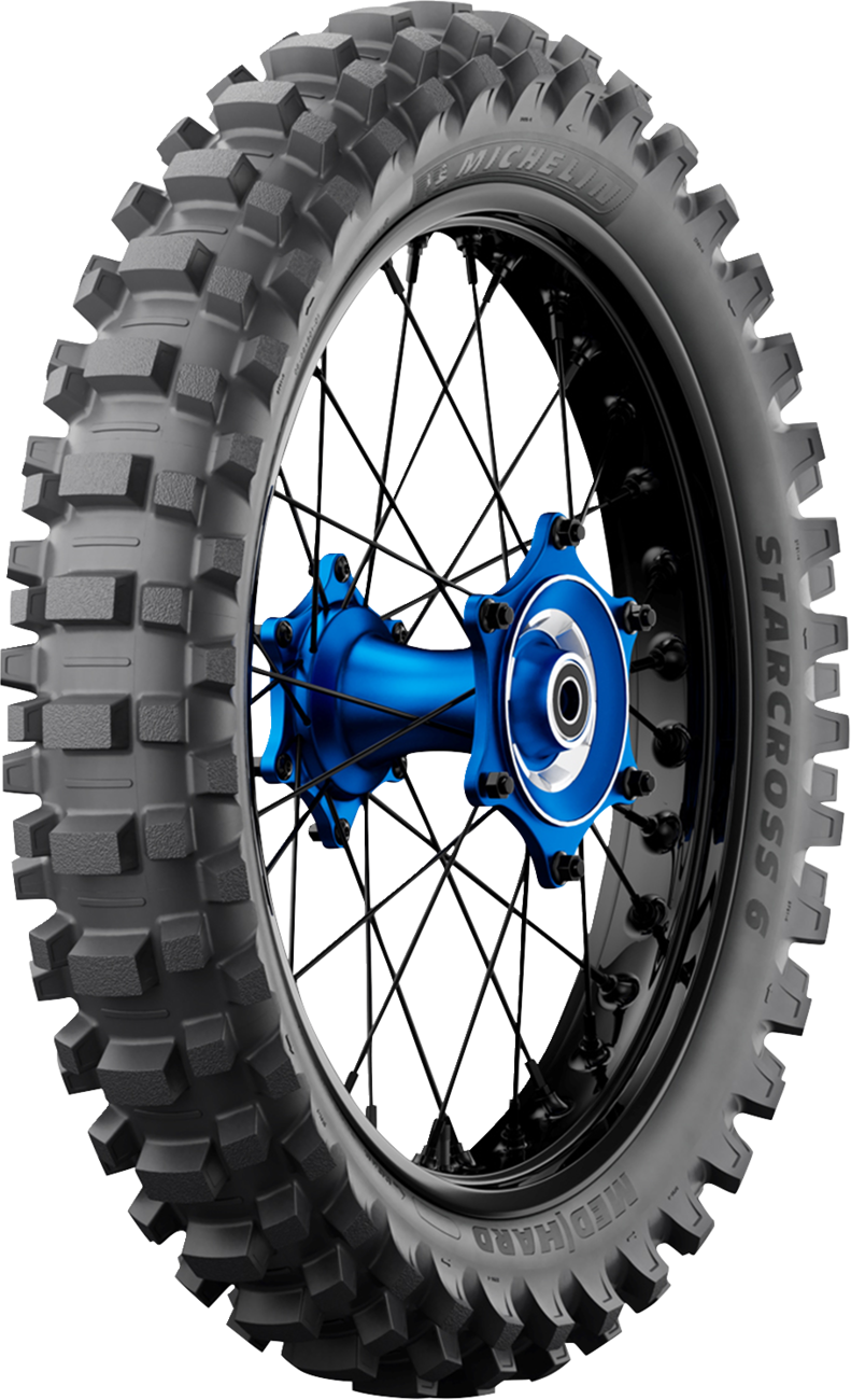 MICHELIN Tire - StarCross 6 Medium Hard - Rear - 120/80-19 - 63M