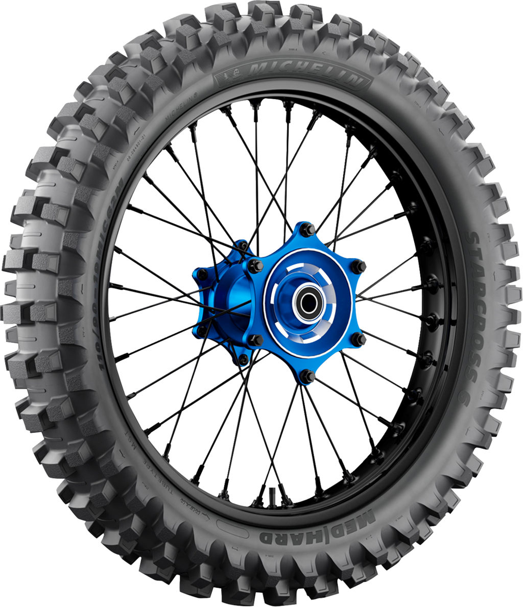 MICHELIN Tire - StarCross 6 Medium Hard - Rear - 110/100-18 - 64M