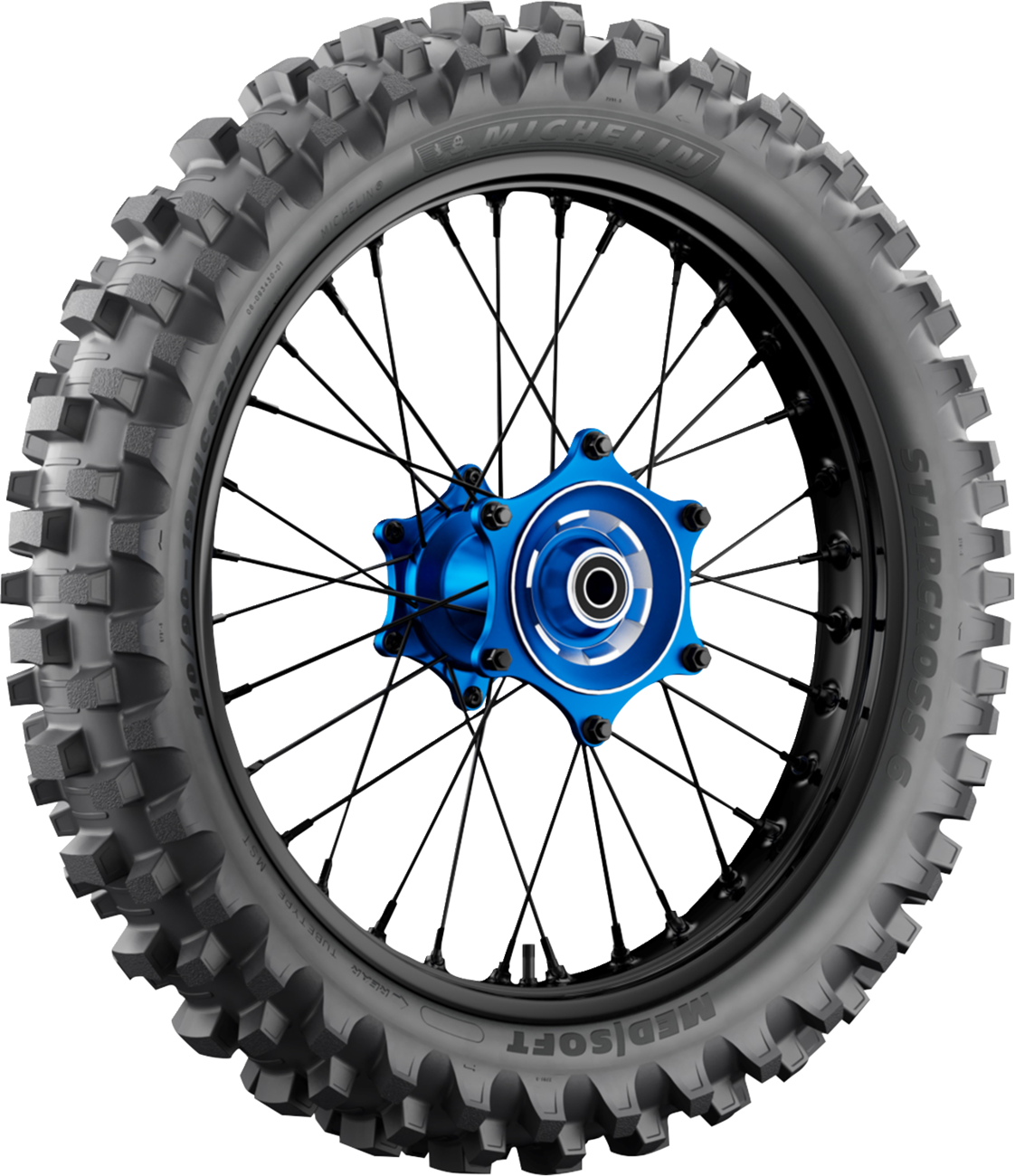 MICHELIN Tire - StarCross 6 Medium Soft - Rear - 100/90-19 - 57M