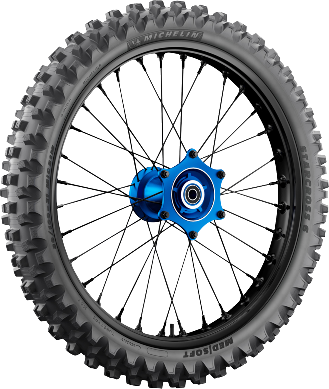 MICHELIN Tire - StarCross 6 Medium Soft - Front - 80/100-21 - 51M