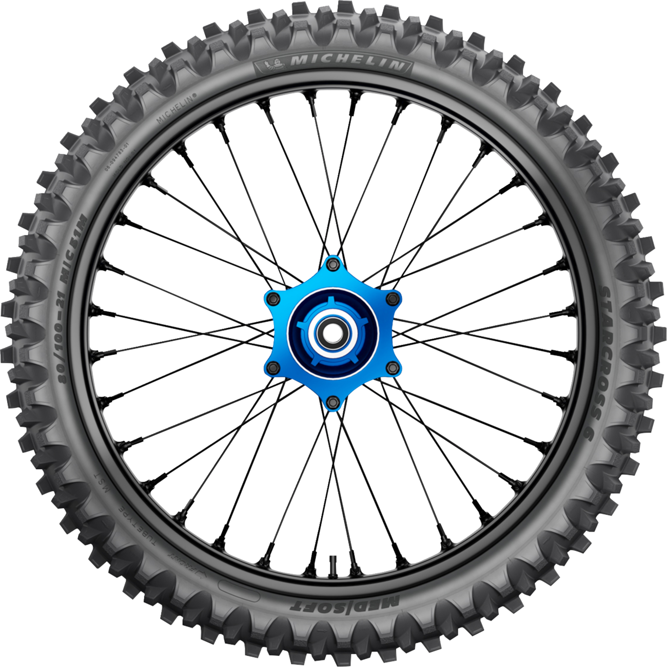 MICHELIN Tire - StarCross 6 Medium Soft - Front - 90/100-21 - 57M