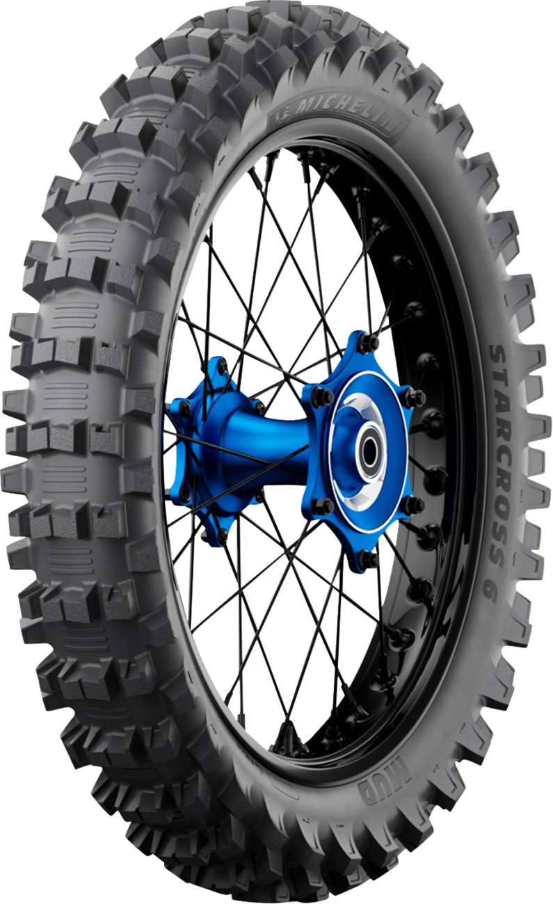 MICHELIN Tire - StarCross 6 Mud - Rear - 110/90-19 - 62M