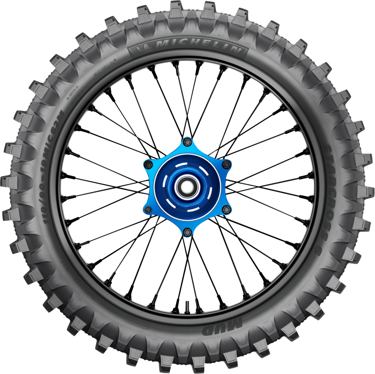 MICHELIN Tire - StarCross 6 Mud - Rear - 110/90-19 - 62M