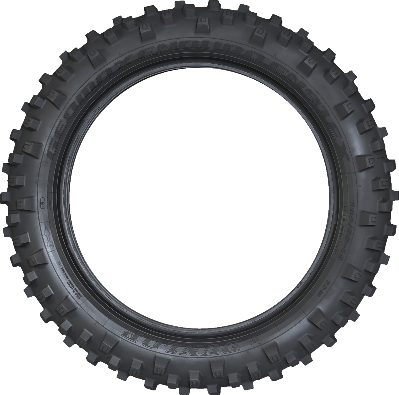 DUNLOP Tire - Geomax EN91EX - Rear - 140/80-18 - 70R