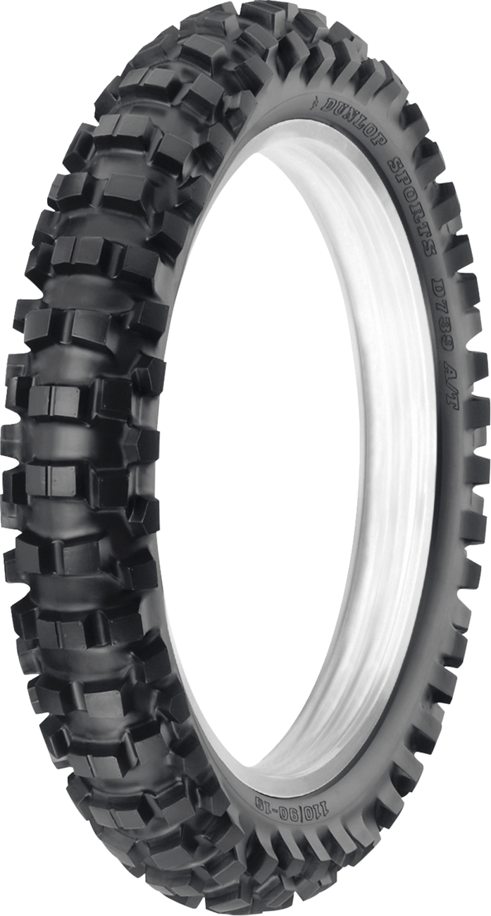 DUNLOP Tire - D739 AT - Rear - 110/100-18 - 64M