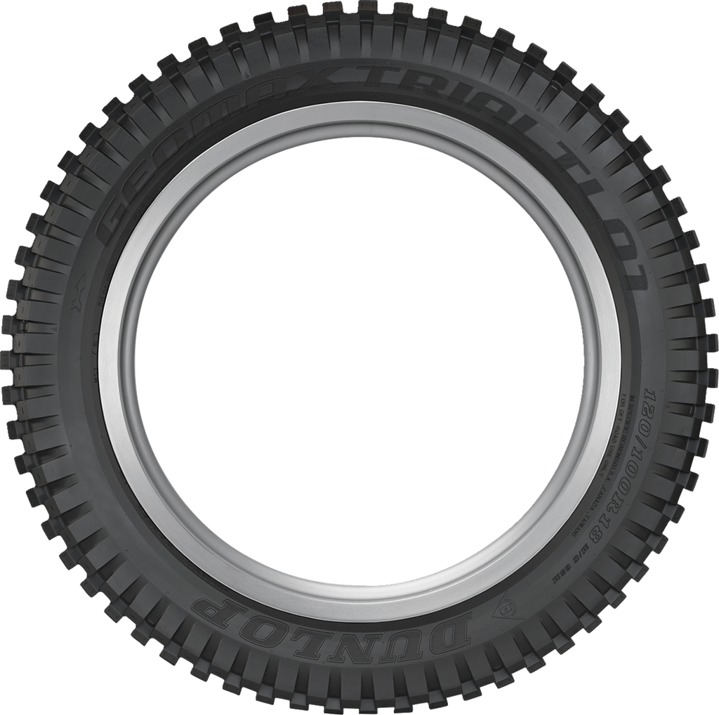 DUNLOP Tire - Geomax TL01 - Rear - 120/100R18 - 68M