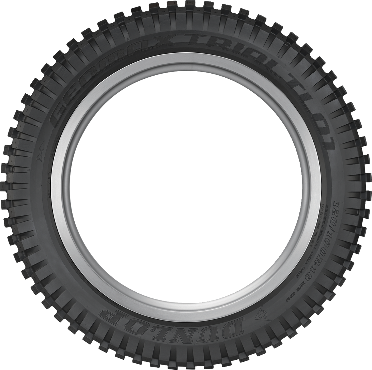 DUNLOP Tire - Geomax TL01 - Rear - 120/100R18 - 68M