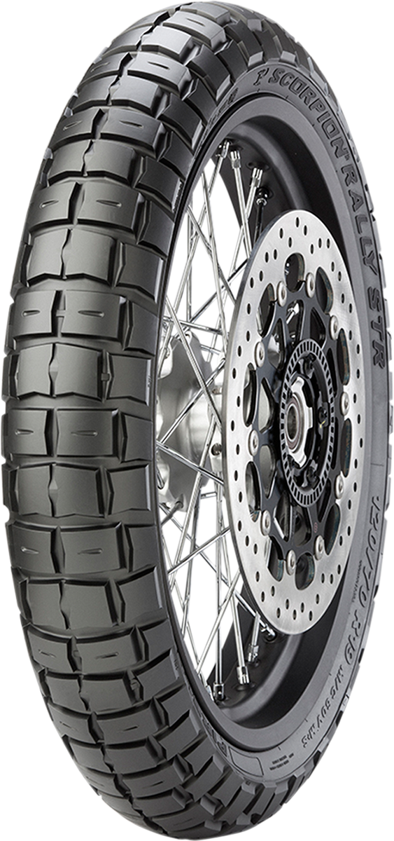 PIRELLI Tire - Scorpion™ Rally STR - Front - 100/90-19 - 57V