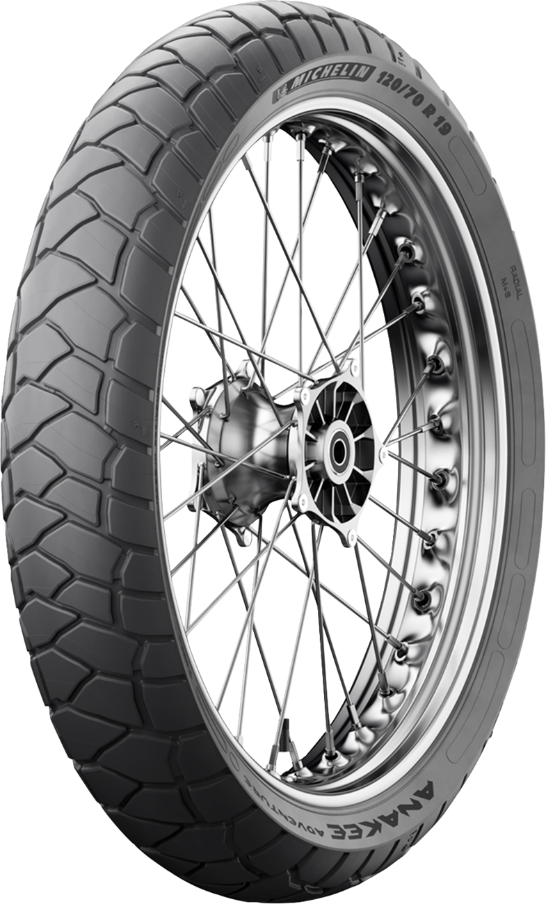 MICHELIN Tire - Anakee Adventure - Front - 120/70R19 - 60V