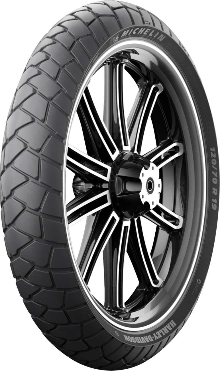 MICHELIN Tire - Scorcher Adventure - Front - 120/70R19 - 60V