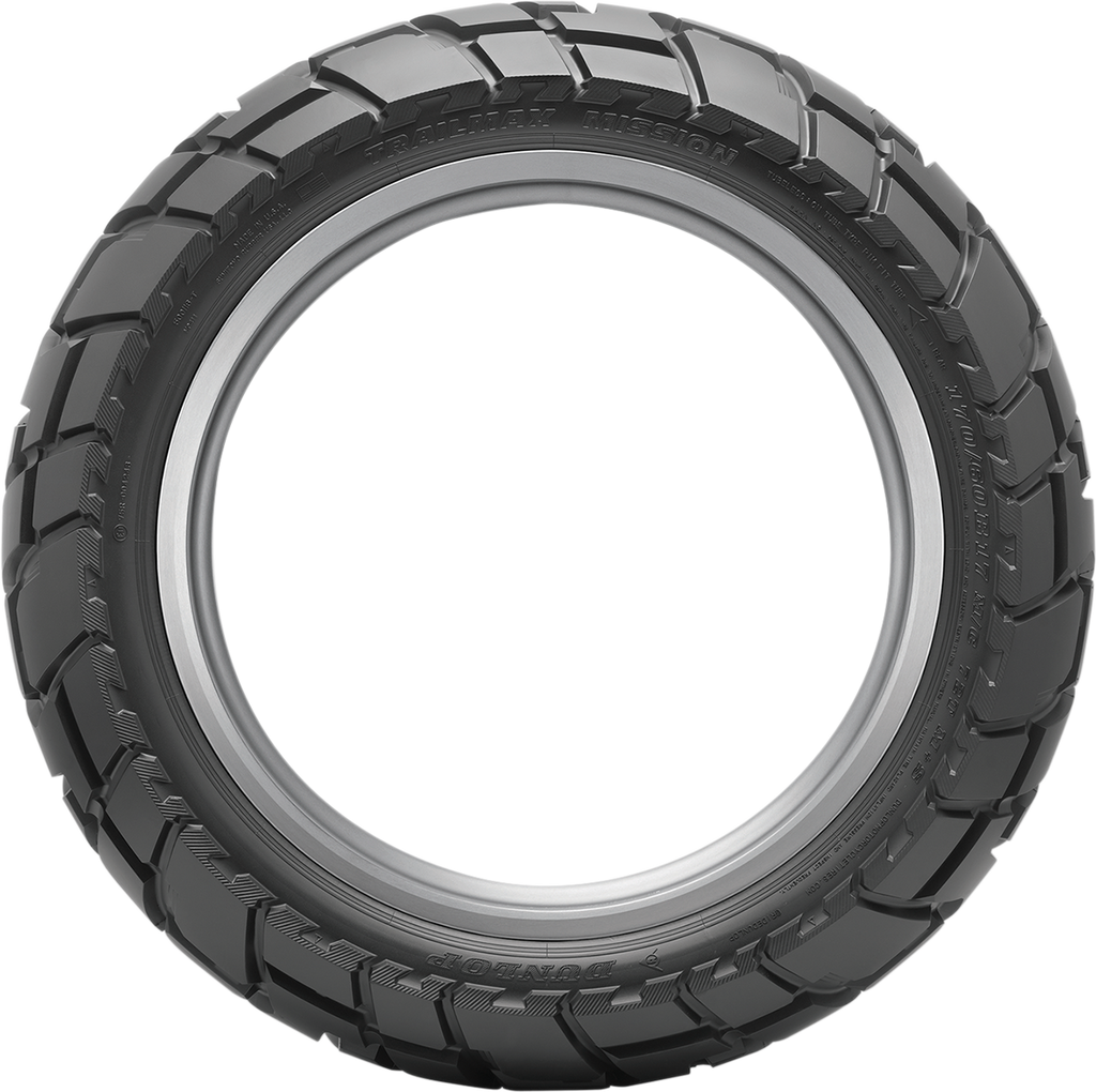 DUNLOP Tire - Trailmax Mission - Rear - 140/80B18 - 70T