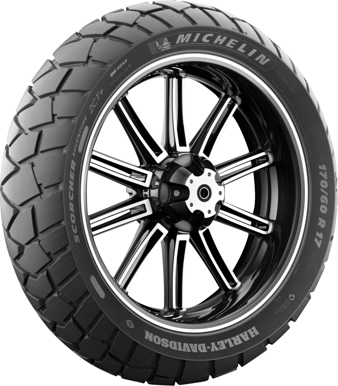 MICHELIN Tire - Scorcher Adventure - Rear - 170/60R17 - 72V