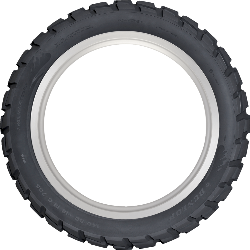 DUNLOP Tire - Trailmax Raid - Rear - 140/80-17 - 69S