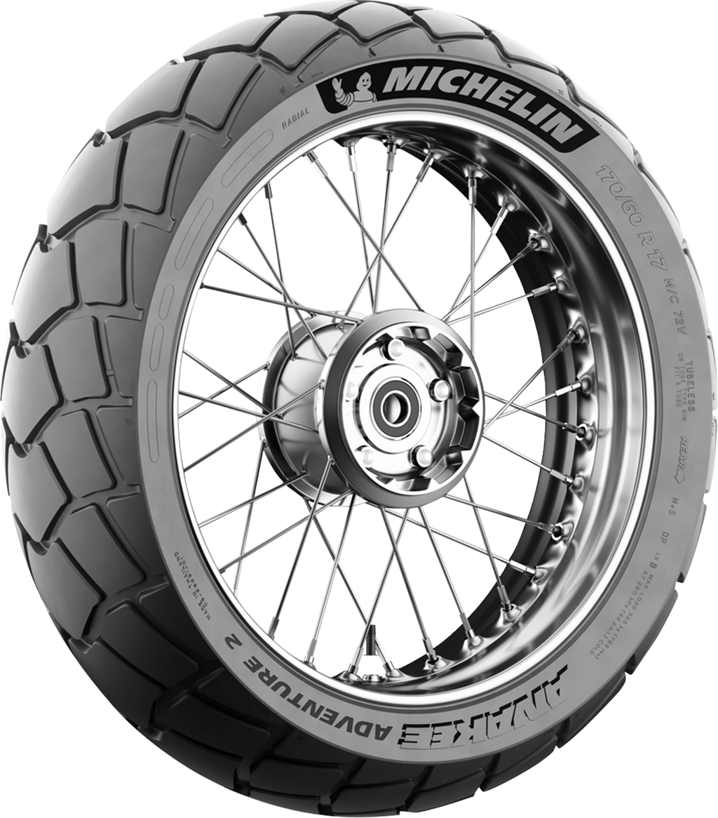 MICHELIN Tire - Anakee Adventure 2 - Rear - 180/55R17 - 73V