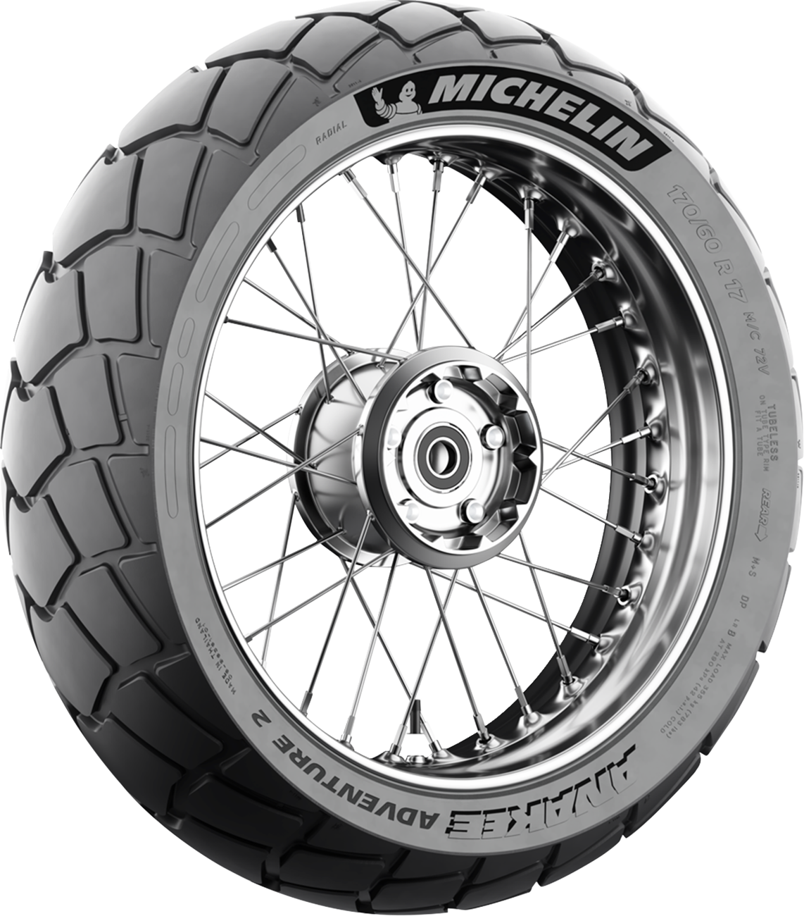 MICHELIN Tire - Anakee Adventure 2 - Rear - 180/55R17 - 73V