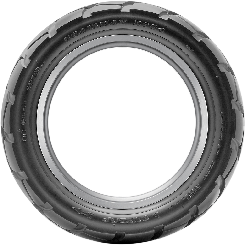 DUNLOP Tire - D604 - Rear - 130/70-12 - 62L
