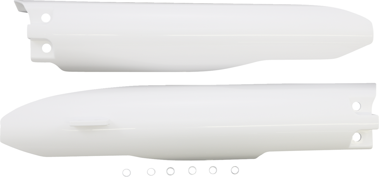 Fork Covers - Lower - White (1)