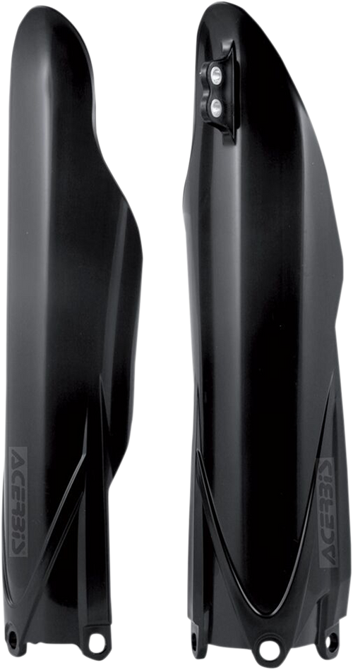 Fork Covers - Lower - Black - Yamaha (1)