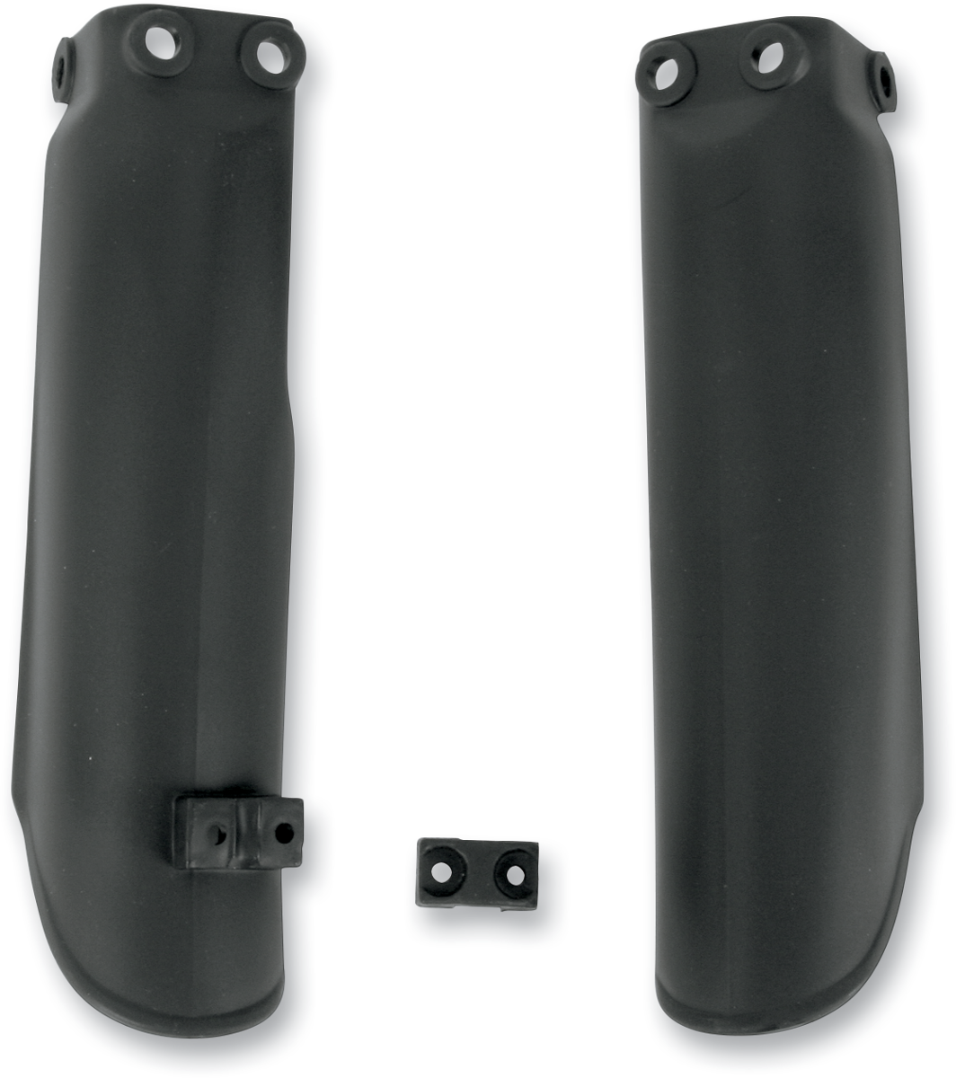 UFO Fork Covers KTM65 9-10 - Black