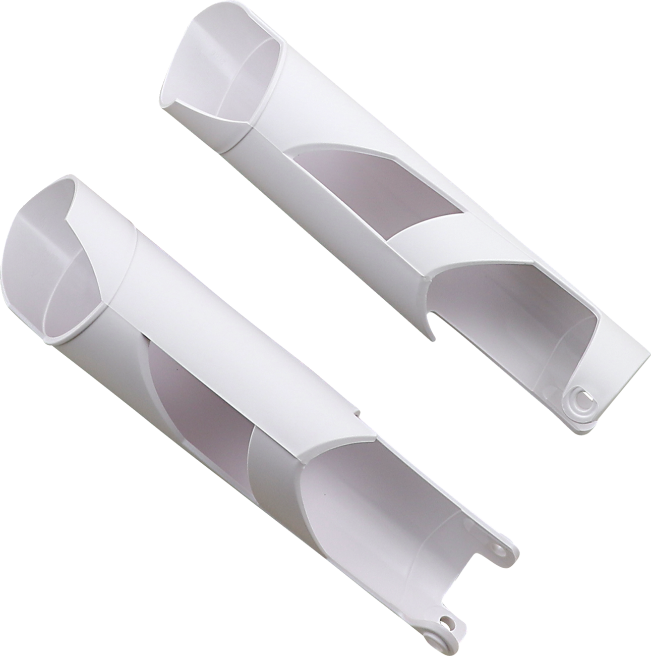 Lower Fork Covers for Inverted Forks - White (1)
