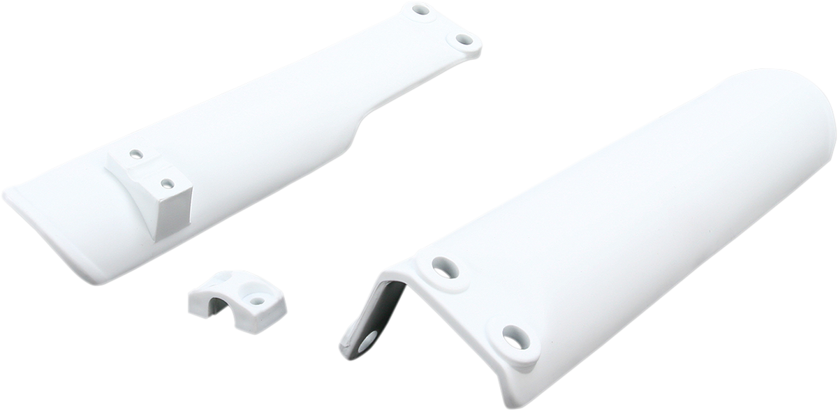 Lower Fork Covers for Inverted Forks - White (1)