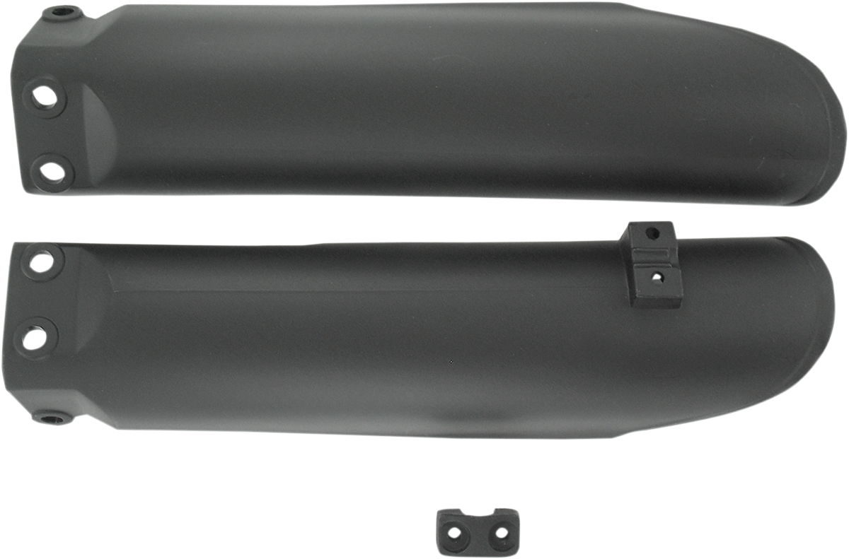 Lower Fork Covers for Inverted Forks - Black (1)