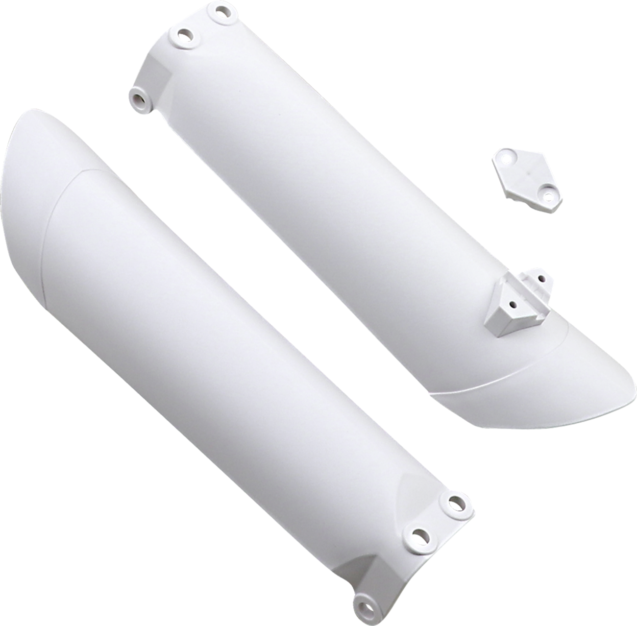 Lower Fork Covers for Inverted Forks - White (1)