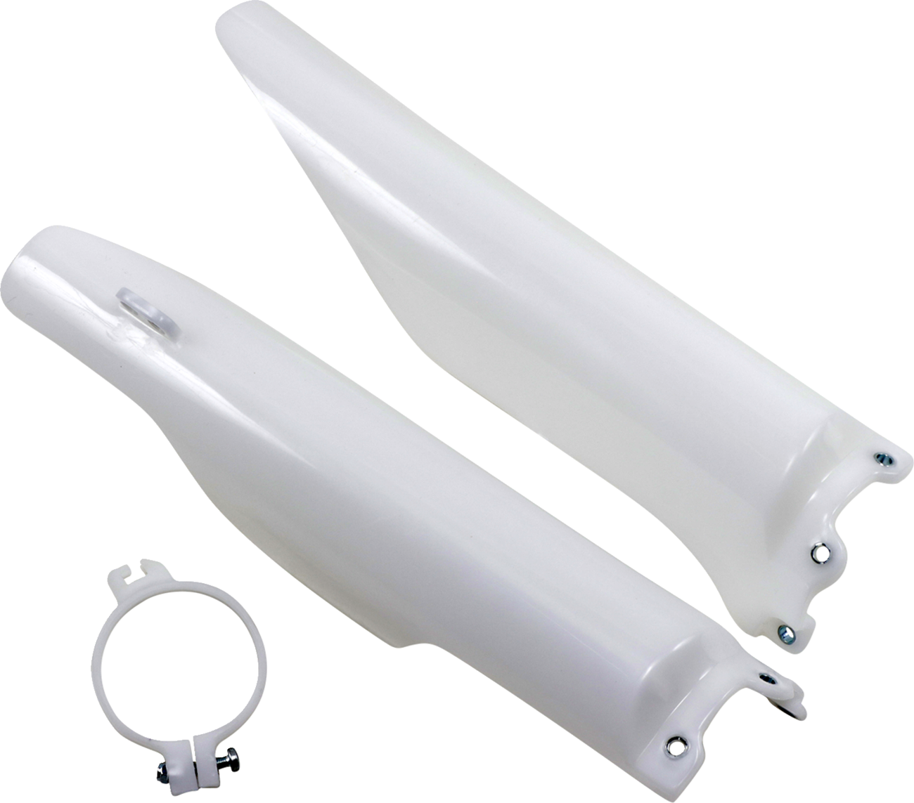 UFO Fork Guards KX125/250 - White
