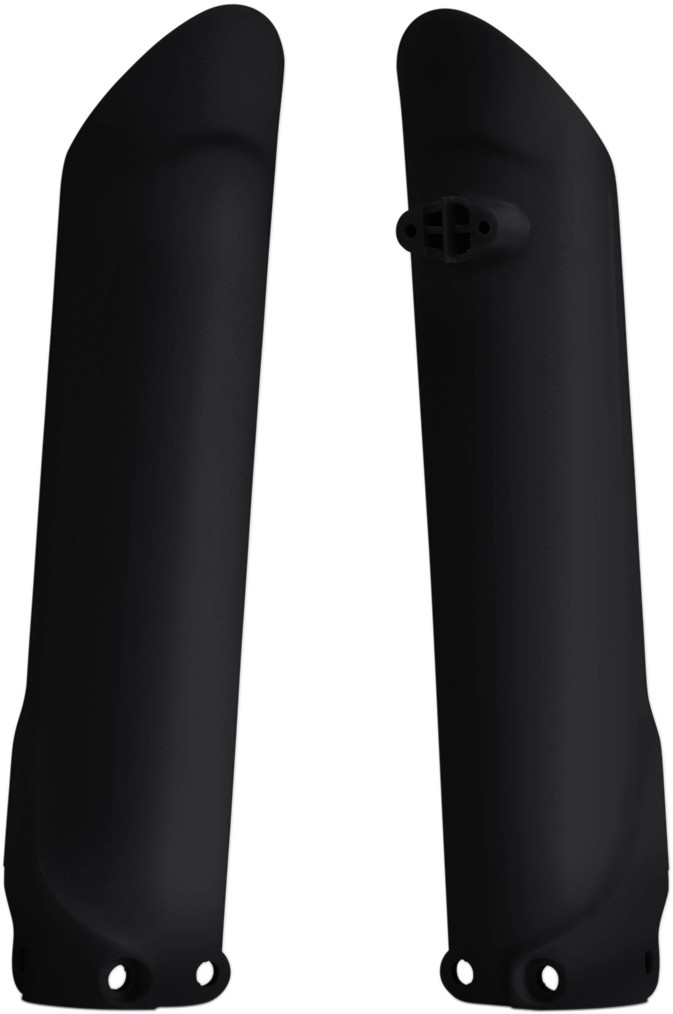 Lower Fork Covers for Inverted Forks - Black (1)