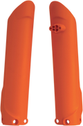 Lower Fork Covers for Inverted Forks - Orange (1)