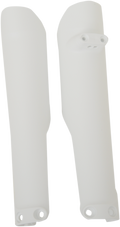 Lower Fork Covers for Inverted Forks - White (1)