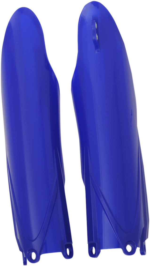 Fork Covers - Lower - Blue - Yamaha (1)