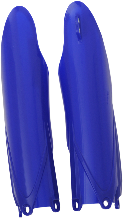 Fork Covers - Lower - Blue - Yamaha (1)