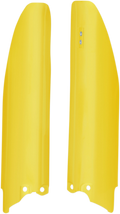 Fork Covers - Lower - Yellow - Suzuki (1)