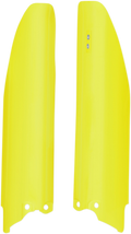 Fork Covers - Lower - Yellow - Suzuki (1)