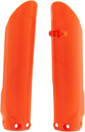 Lower Fork Covers for Inverted Forks - Orange (1)