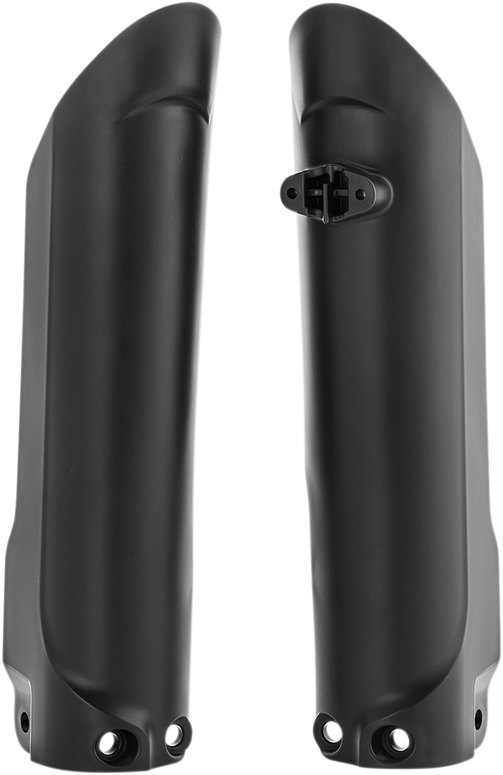 Lower Fork Covers for Inverted Forks - Black (1)