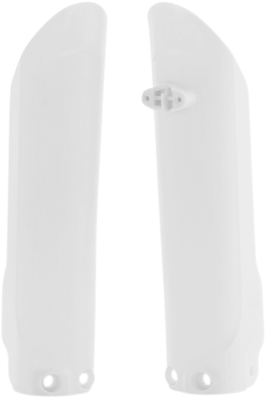 Lower Fork Covers for Inverted Forks - White (1)